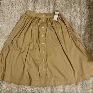 Lauren Ralph Lauren Beige A-Line Skirt
